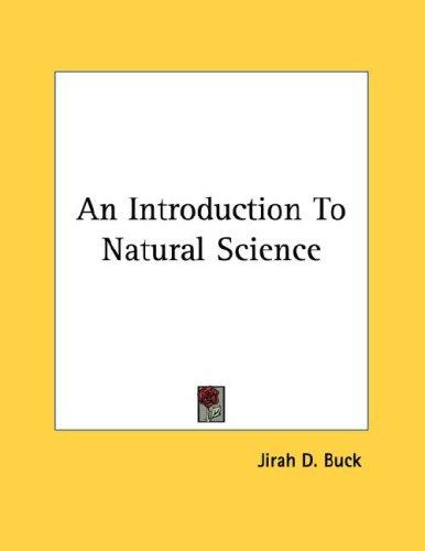 An Introduction To Natural Science