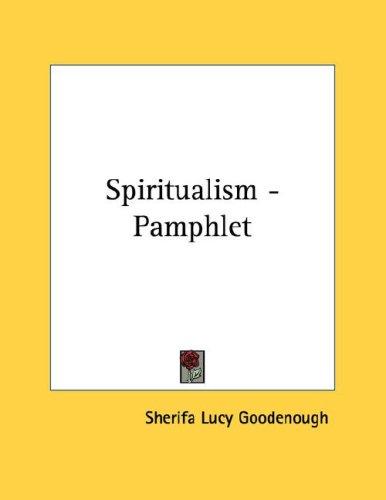 Spiritualism - Pamphlet