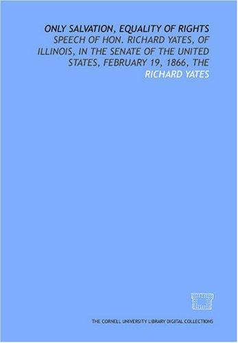 Only salvation, equality of rights