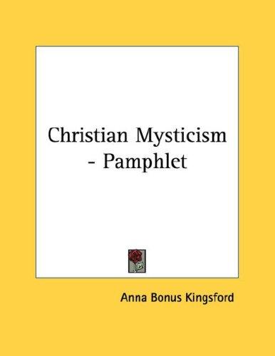 Christian Mysticism - Pamphlet