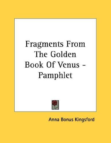 Fragments From The Golden Book Of Venus - Pamphlet