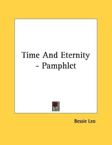 Time And Eternity - Pamphlet