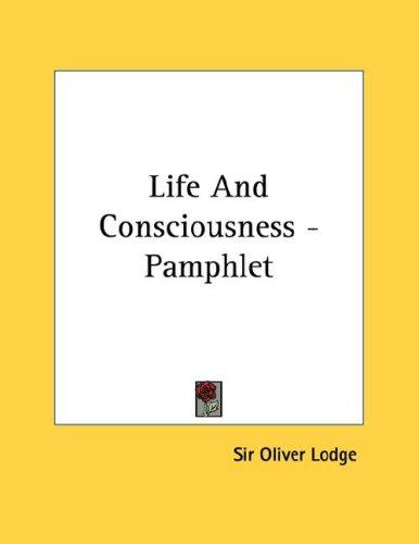 Life And Consciousness - Pamphlet
