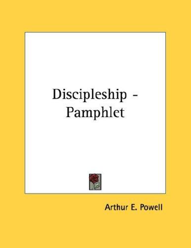 Discipleship - Pamphlet