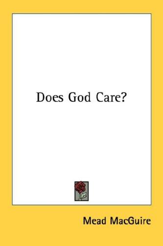 Does God Care?