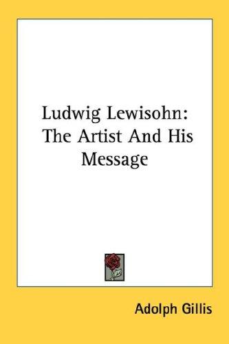 Ludwig Lewisohn