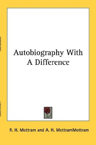 Autobiography with a difference