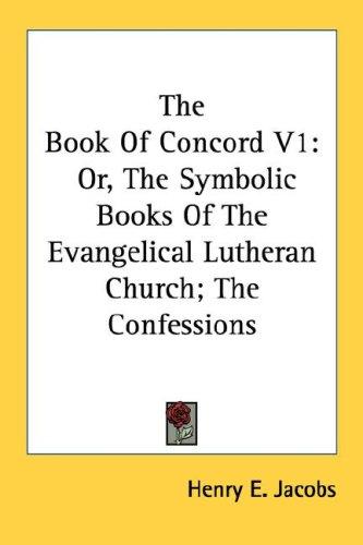The Book Of Concord V1