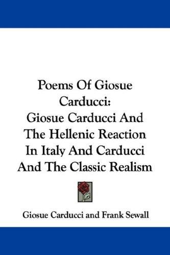 Poems Of Giosue Carducci