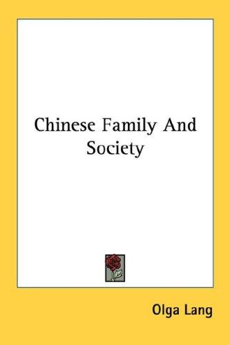 Chinese family and society