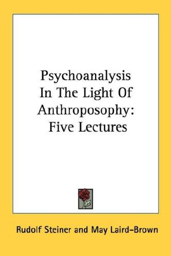 Psychoanalysis in the light of anthroposophy