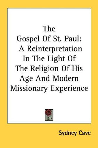 The Gospel Of St. Paul