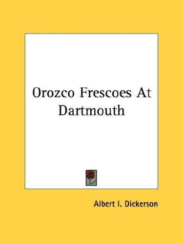 Orozco Frescoes At Dartmouth