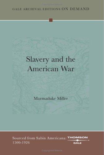 Slavery and the American War