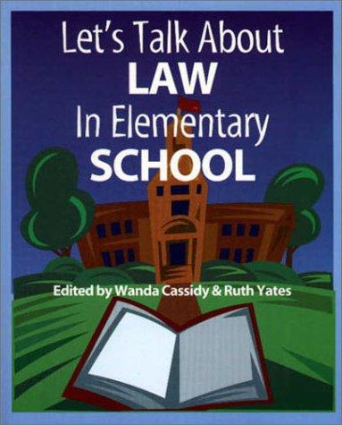 Let's Talk About Law in Elementary School