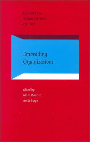 Embedding organizations