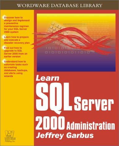 Learn SQL Server 2000 Administration