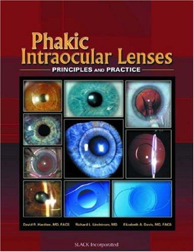 Phakic intraocular lenses