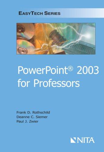 PowerPointÂ® 2003 for Professors