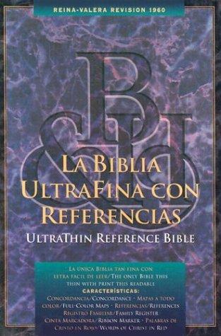 LA Biblia Ultrafina Con Referencias/Ultrathin Reference Bible, Indexed