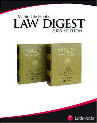 Martindale-Hubbell Law Digest