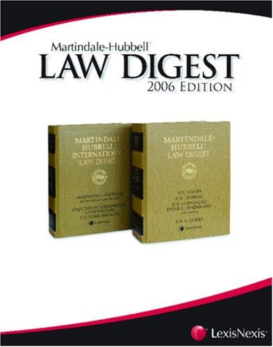 Martindale-Hubbell Law Digest