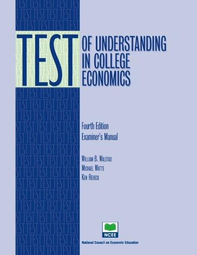 Test of understanding in college economics