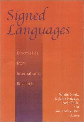 Signed languages
