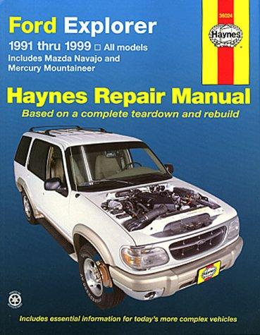 Haynes Ford Explorer 1991 thru 1999
