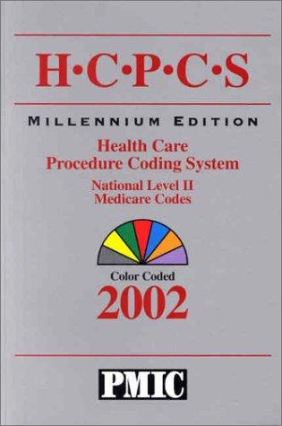 HCPCS 2002 Coders Choice, Millenium Edition, Health Care Procdure Coding System, National Level II, Medicare Codes, Color Coded