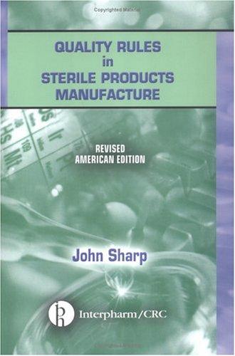 Quality Rules in Sterile Products
