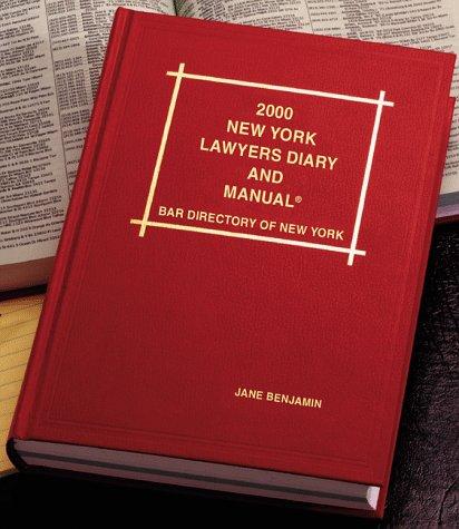 2000 New York Lawyers Diary and Manual (New York Lawyers Diary & Manual)