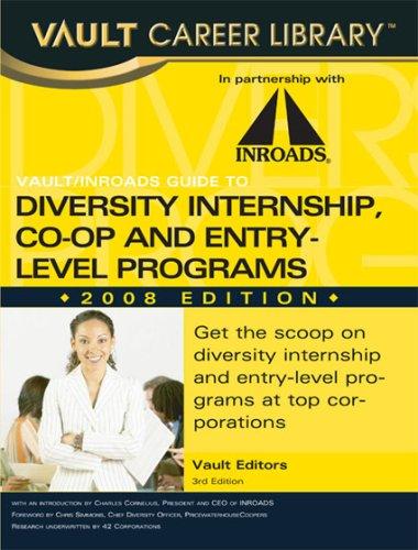 Vault/INROADS Guide to Minority Entry-Level and Internship Programs