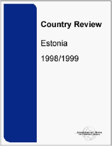 Country Review, Estonia 1998/1999