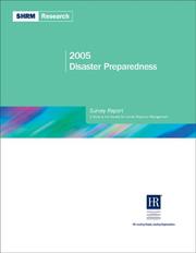 2005 Disaster Preparedness Survey Report