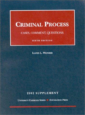 Supplement to Criminal Process