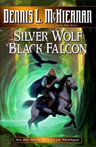 Silver wolf, black falcon