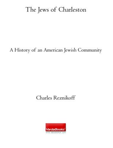 The Jews of Charleston