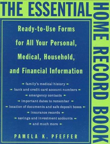 The essential home record book