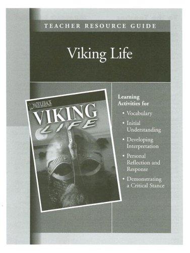 Viking Life Teacher Resource Guide (The Life of A Early Civilization Series)