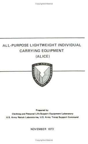 U.S. Army (ALICE) All-Purpose Lightweight Individual Carrying Equipment