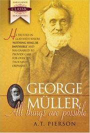 George Muller-All Things Are Possible (Ambassador Classic Biographies)