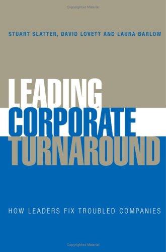 Leading corporate turnaround