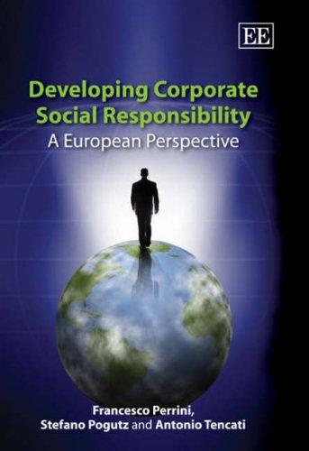 Developing corporate social responsibility