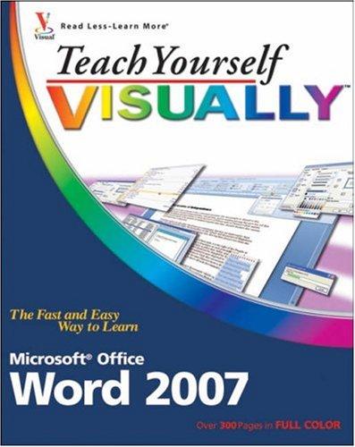 Teach yourself visually Word 2007