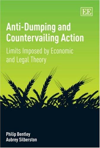 Anti-dumping and countervailing action