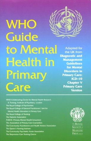 The WHO Guide to Mental Health in Primary Care