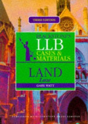LLB Cases and Materials (Blackstones LLB Cases & Materials)