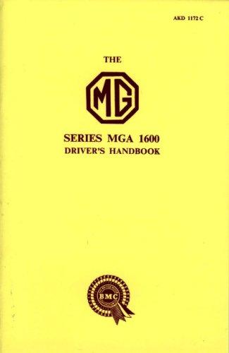 MG MGA 1600 Owner Hndbk