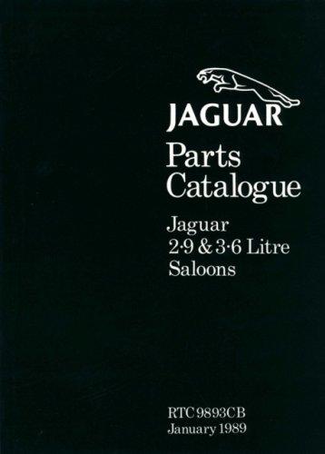 Jaguar 2.9 & 3.6 Saloons Parts Catalog (Official Factory Manuals)